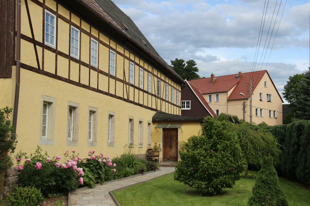 Apartamento Ferienhof Cunnersdorf Kurort Gohrisch Exterior foto